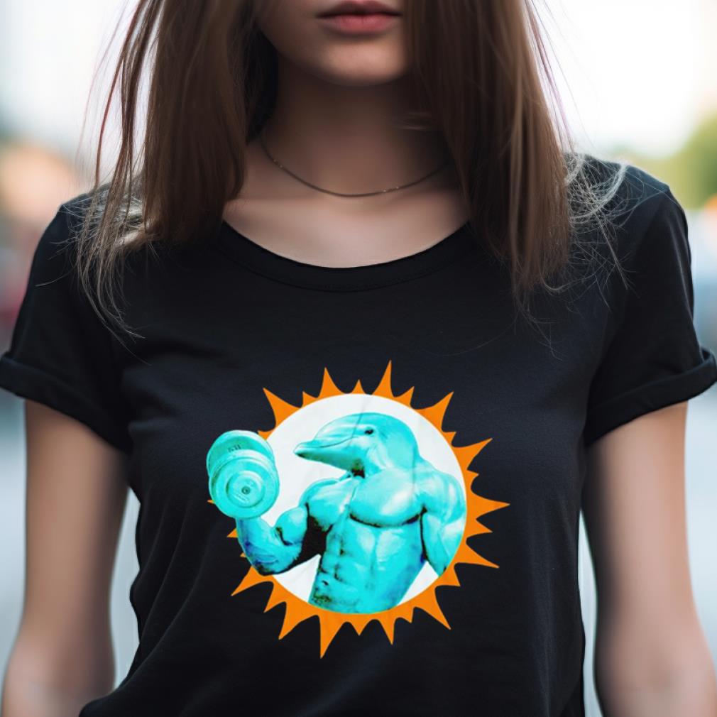 Miami Dolphins Gym Suns Out Fins Out Shirt Miami Dolphins Gym Suns Out Fins Out Shirt