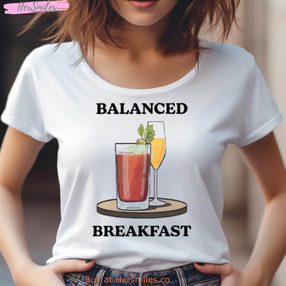 Middleclassfancy Balanced Breakfast Shirt Middleclassfancy Balanced Breakfast Shirt