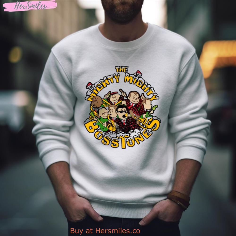 Mighty Mighty Bosstones Christmas Cartoon Shirt