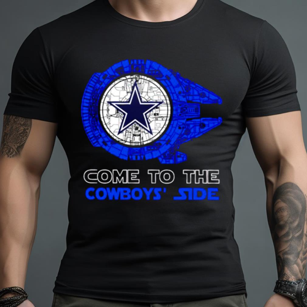 Millennium Falcon Come To The Cowboys’ Side Shirt