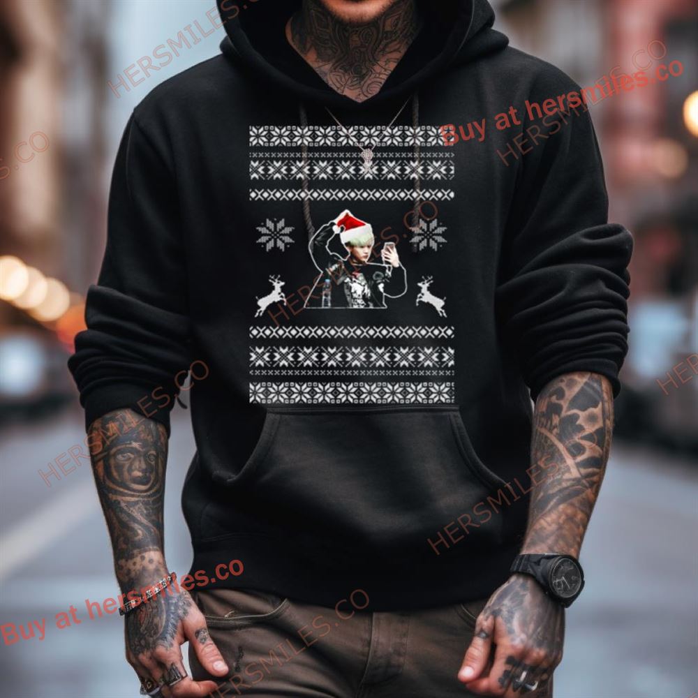 Min Yoongi Suga Christmas Print 2023 Shirt Min Yoongi Suga Christmas Print 2023 Shirt