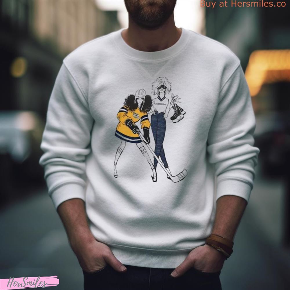 Nashville Predators Hockey Girls Giii 4Her By Carl Banks Shirt