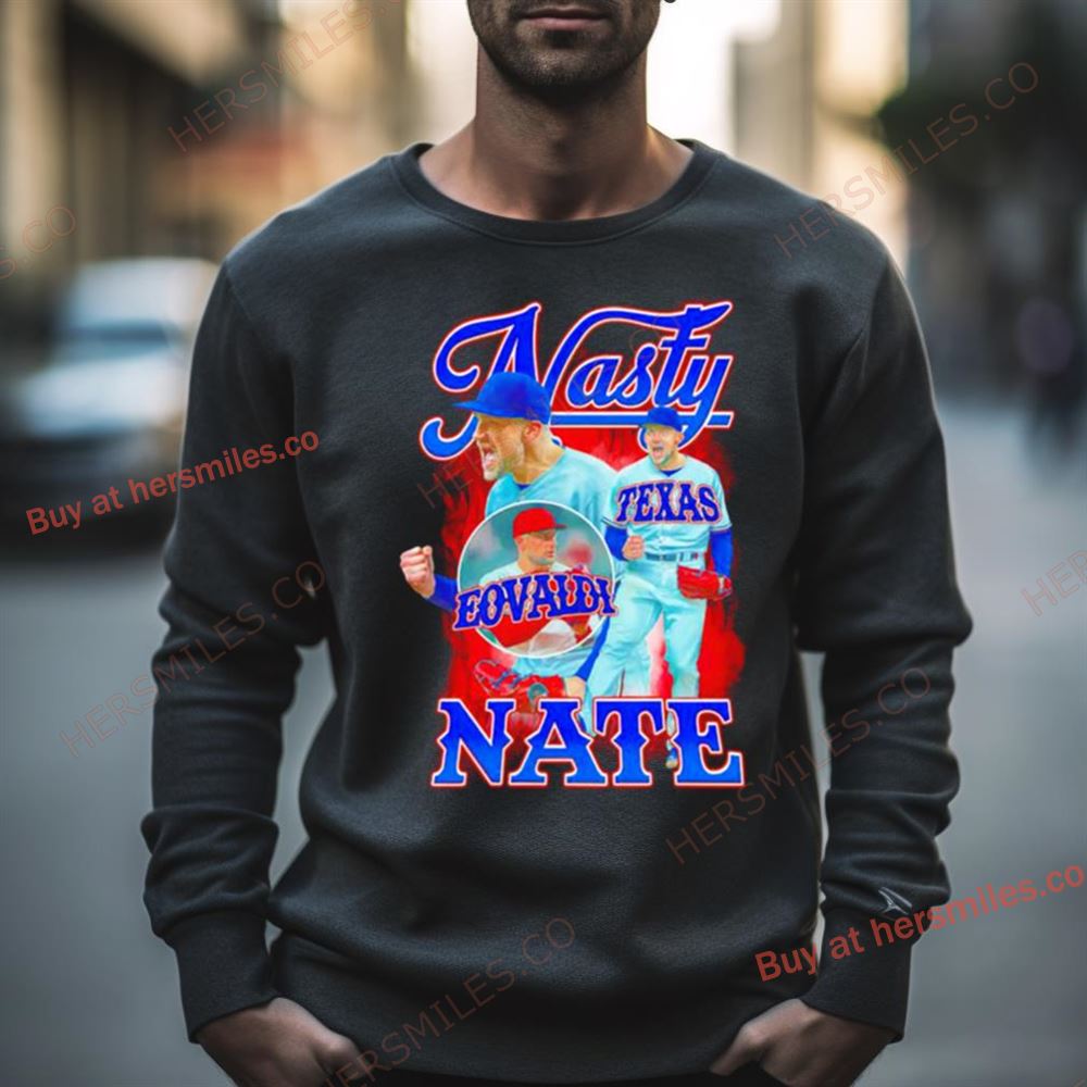 Nasty Nate Texas Rangers Graphic Shirt