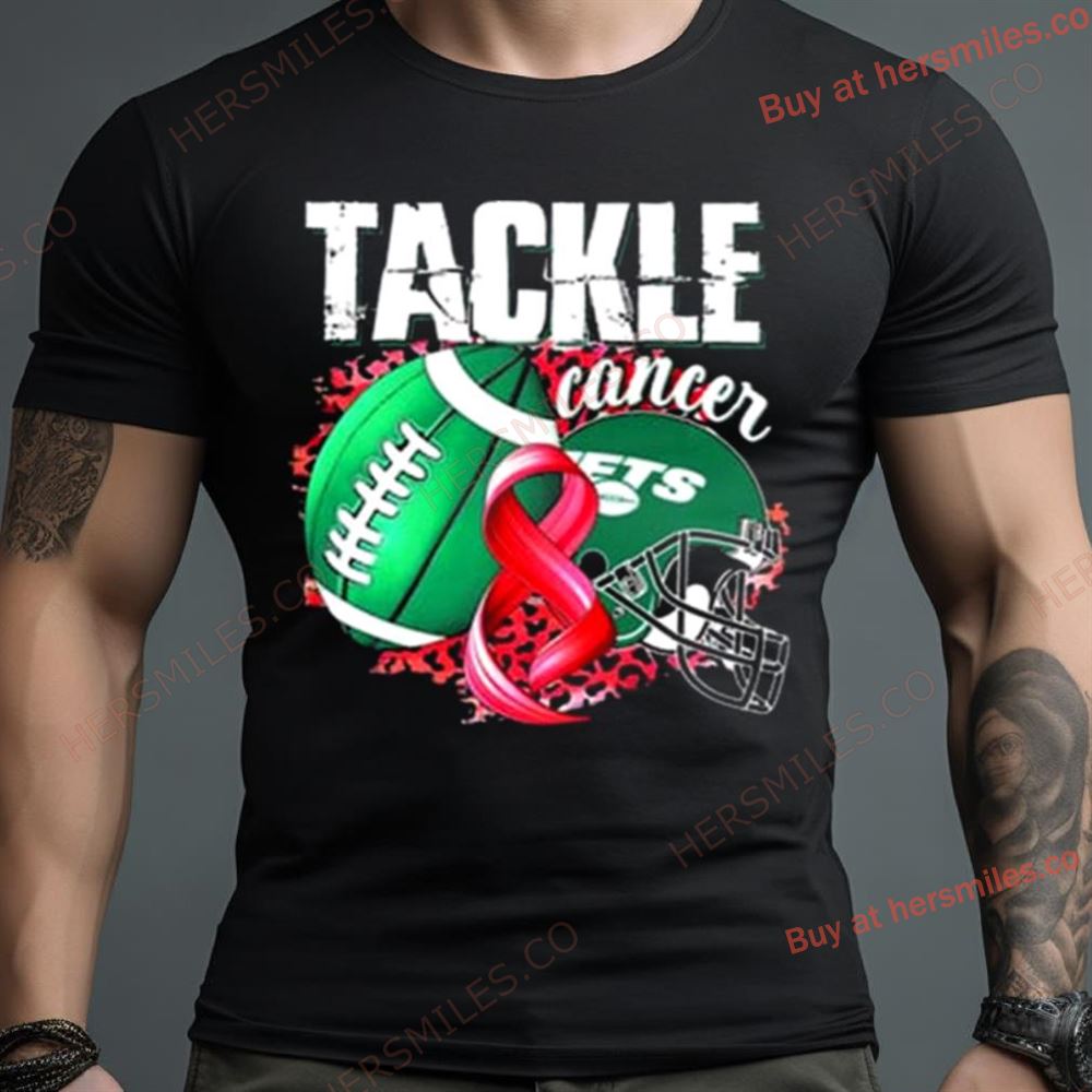 New York Jets Tackle Cancer Shirt