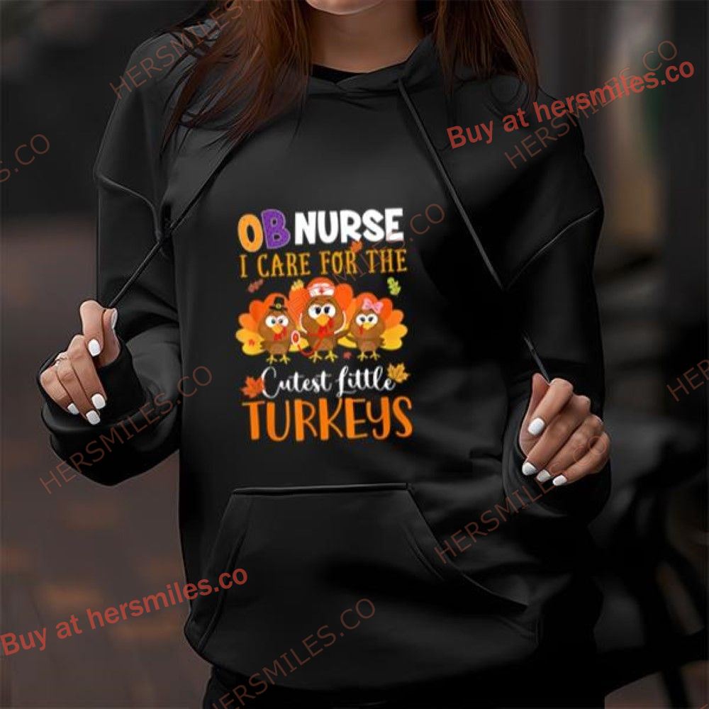Nurse Turkey Thanksgiving Fall Nurse Day Womens OB Nurse T-Shirt Nurse Turkey Thanksgiving Fall Nurse Day Womens OB Nurse T-Shirt