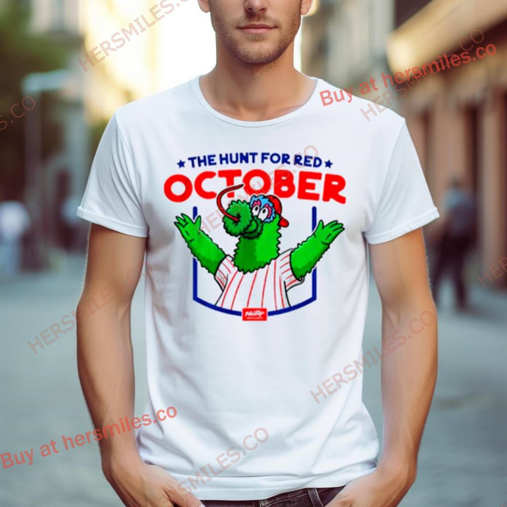 Philadelphia Phillies 2023 The Hunt For Red October Shirt