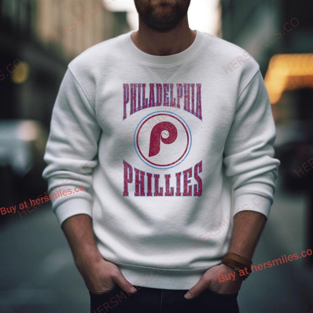 Philadelphia Phillies Arched Logo Slub Shirt