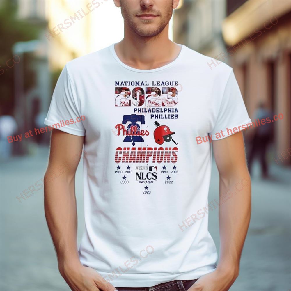 Philadelphia Phillies National League 2023 Champions Nlcs Shirt