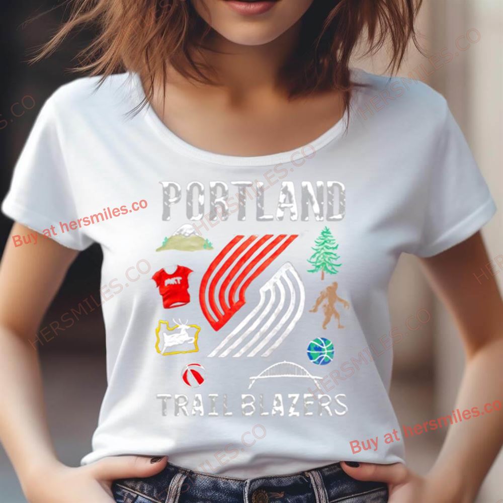 Portland Trail Blazers Nba Black Claymation Shirt Portland Trail Blazers Nba Black Claymation Shirt