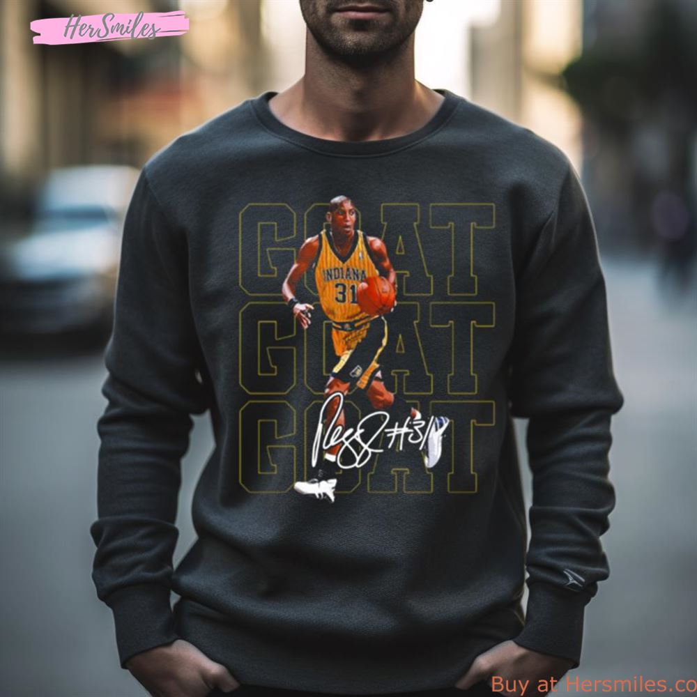 Reggie Miller Choke Sign Basketball Legend Shirt