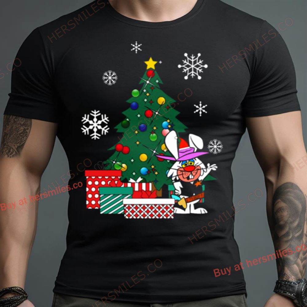 Ricochet Rabbit Around The Christmas Tree Shirt