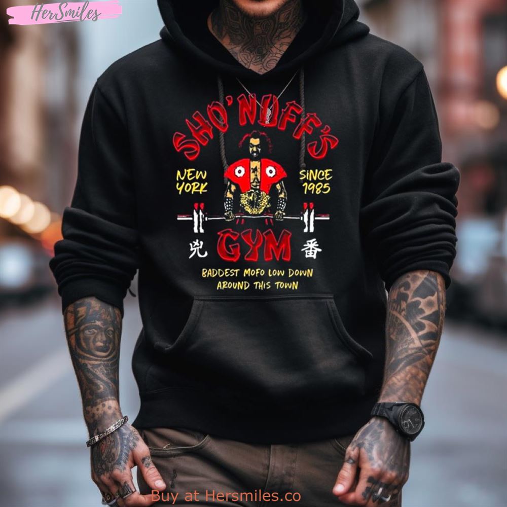 Ryan Clark Sho'Nuff'S Gym Baddest Mofo Low Down Around This Town Shirt Ryan Clark Sho'Nuff'S Gym Baddest Mofo Low Down Around This Town Shirt
