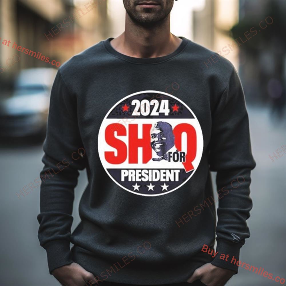 Shaq For President 2024 Shirt