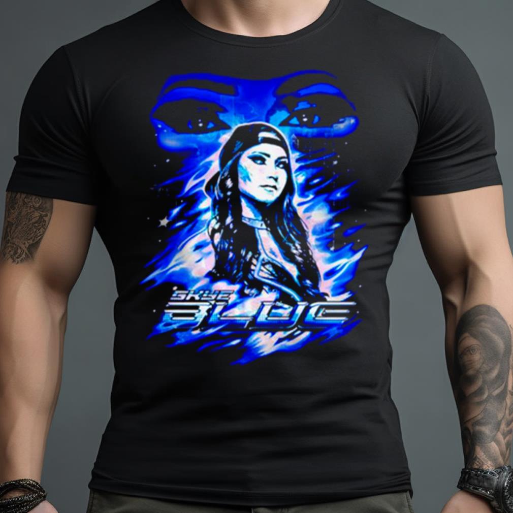 Skye Blue Spookye Blue Shirt