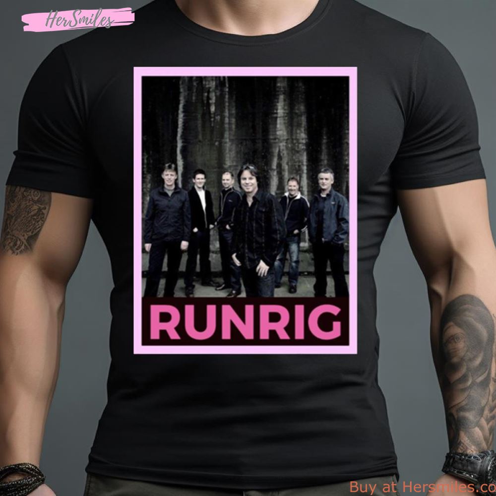 Smiling In Heart Runrig Shirt