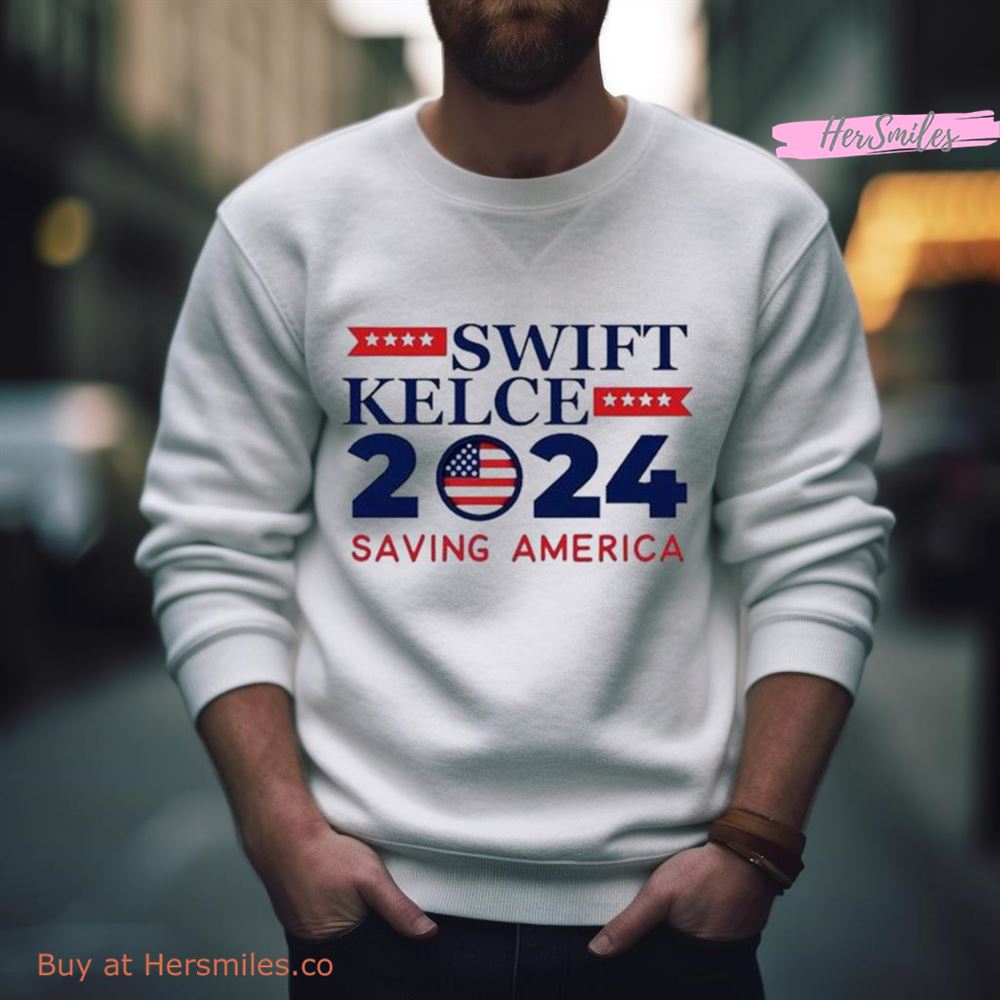 Taylor Kelce 2024 Saving America Shirt