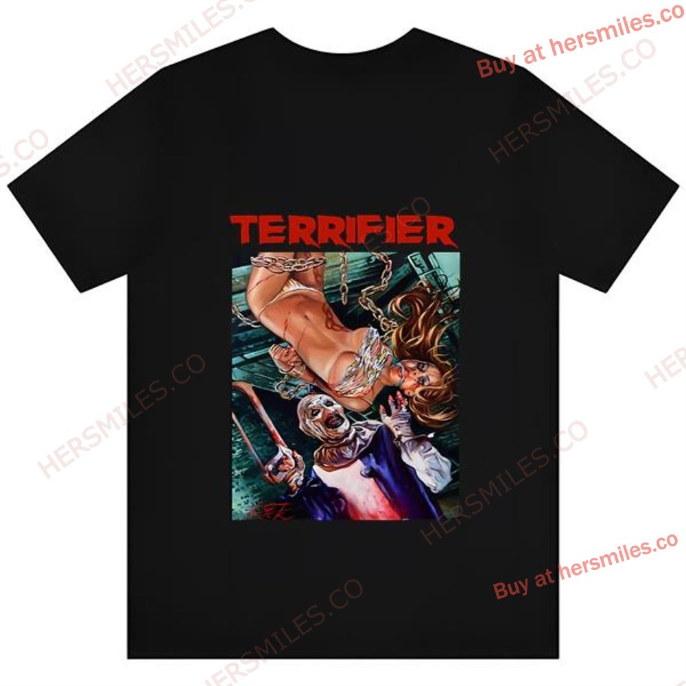 Terrifier Art The Clown Horror Movie Art Unisex T-shirt