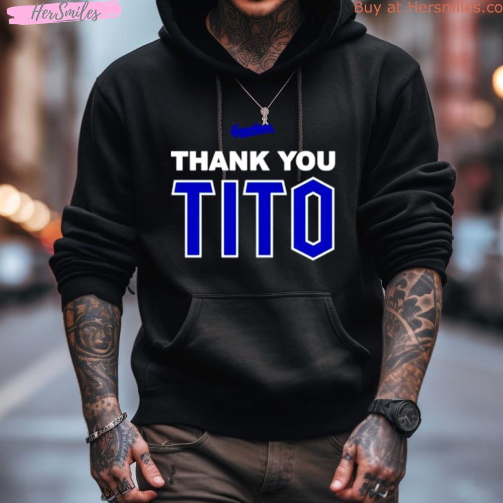 Terry Francona Thank You Tito Shirt Terry Francona Thank You Tito Shirt