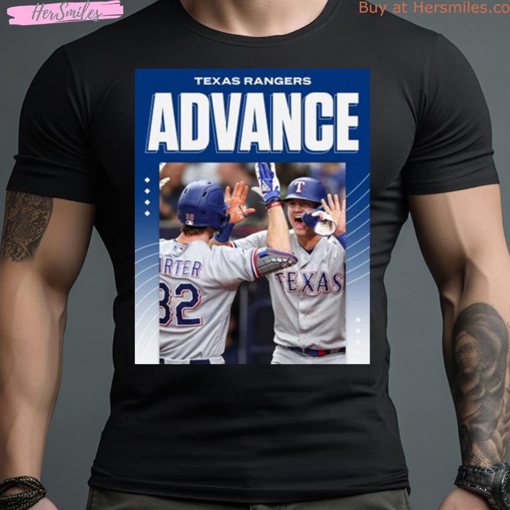 Texas Rangers 2023 Alds Advance Shirt