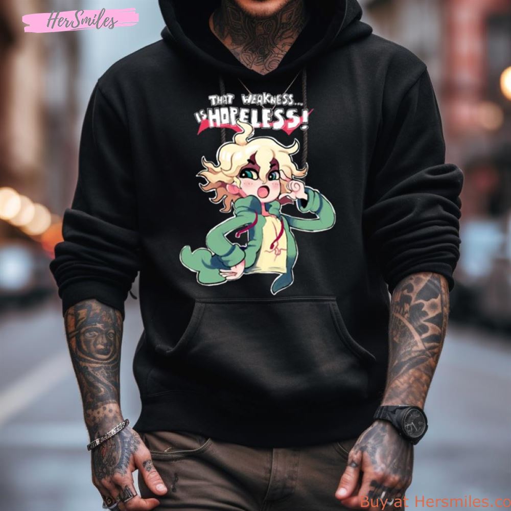 That Weakness Is Hopeless Danganronpa Nagito Komaeda Shirt That Weakness Is Hopeless Danganronpa Nagito Komaeda Shirt