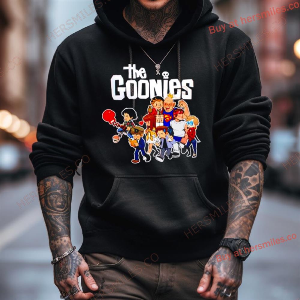 The Goonies Artwork Cartoon Shirt The Goonies Artwork Cartoon Shirt
