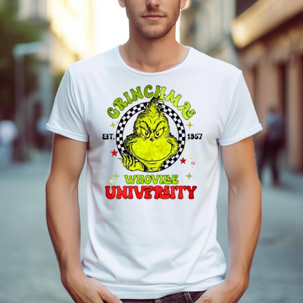 The Grinch Whoville University 1957 Shirt