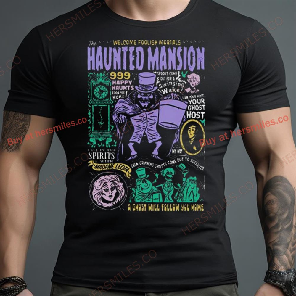 The Haunted Mansion Disneyland Halloween Shirt