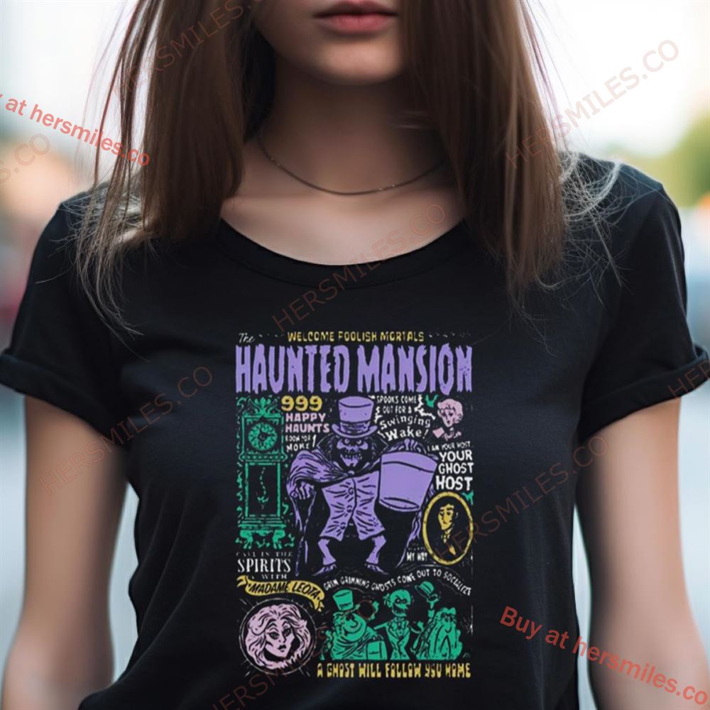 The Haunted Mansion Disneyland Halloween Shirt The Haunted Mansion Disneyland Halloween Shirt