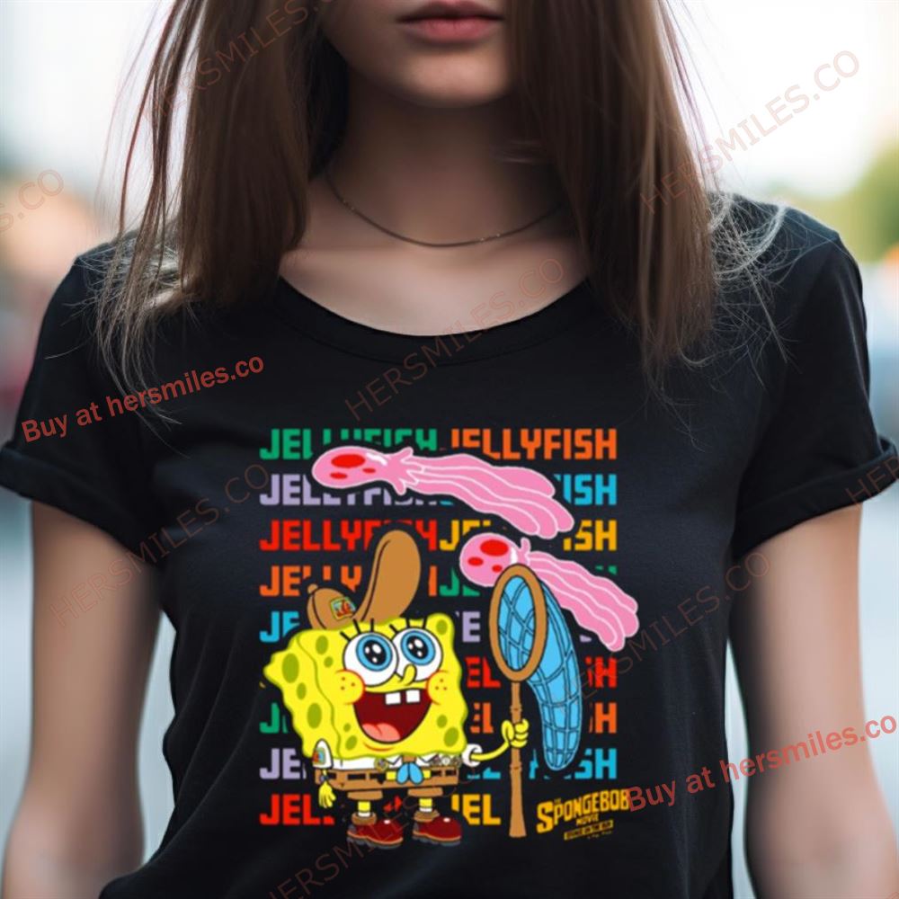 The Spongebob Squarepants Movie Jellyfish Stack Shirt The Spongebob Squarepants Movie Jellyfish Stack Shirt