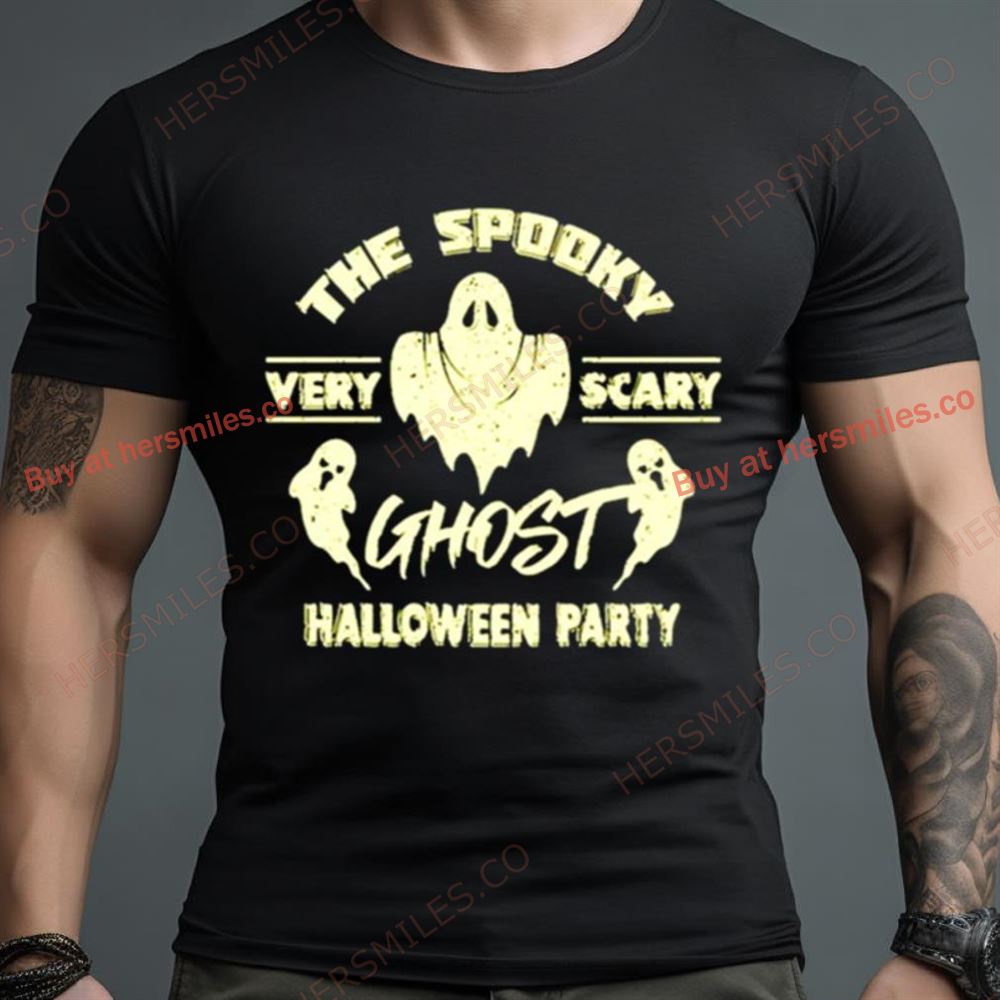 The Spooky Ghost Halloween Party Shirt