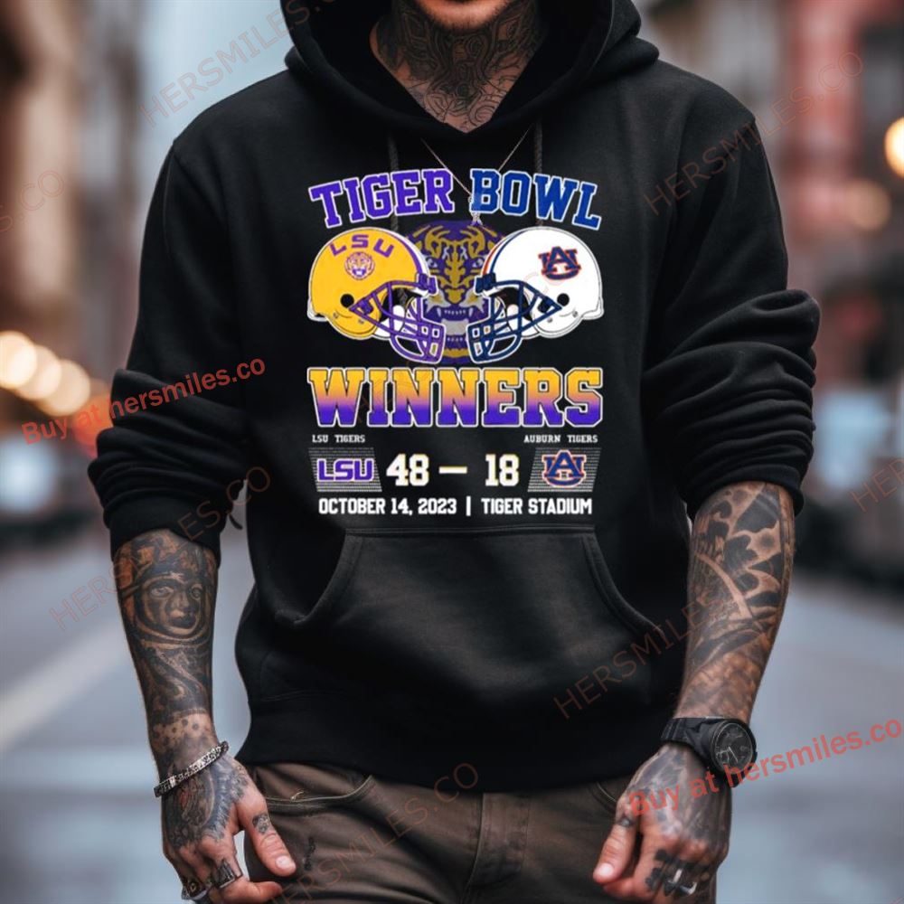 Tigers Bowl Winners Lsu Tigers 48 18 Auburn Tigers 2023 Tiger Stadium Score Shirt Tigers Bowl Winners Lsu Tigers 48 18 Auburn Tigers 2023 Tiger Stadium Score Shirt