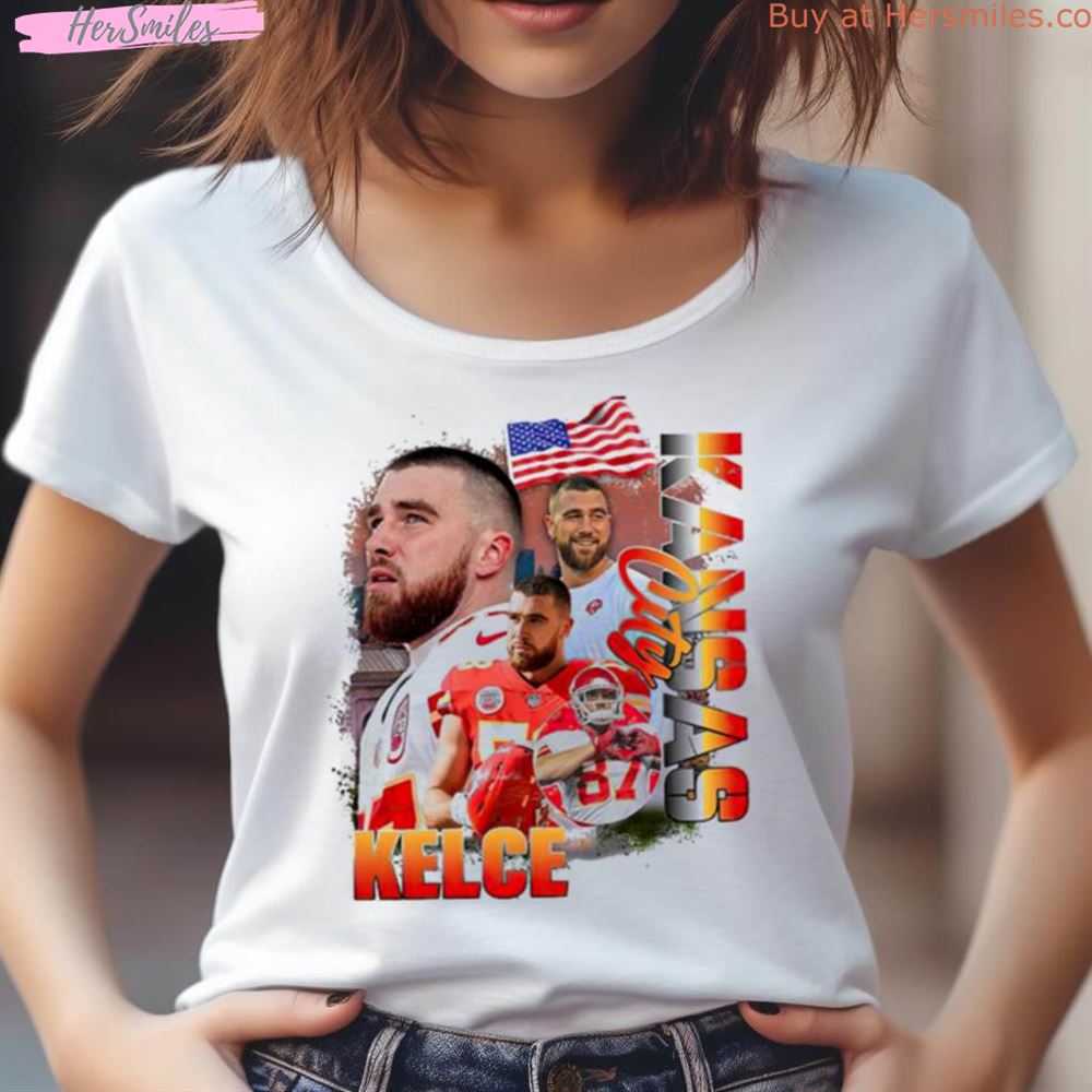 Travis Kelce City Chiefs Picture Collage Shirt Travis Kelce City Chiefs Picture Collage Shirt