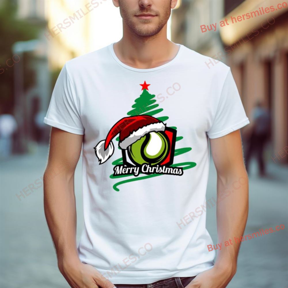 Tree Tennis Christmas Shirt