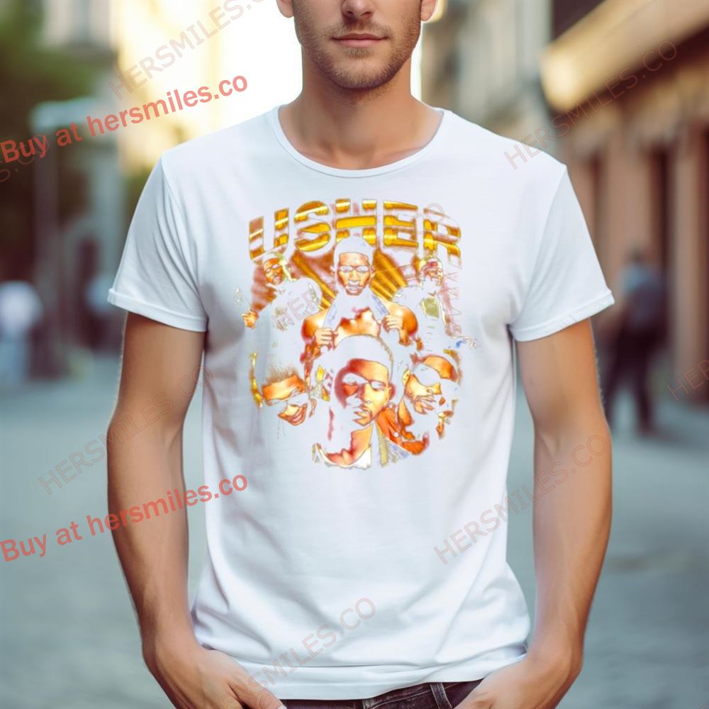 Usher Bootleg 90S Vintage Shirt