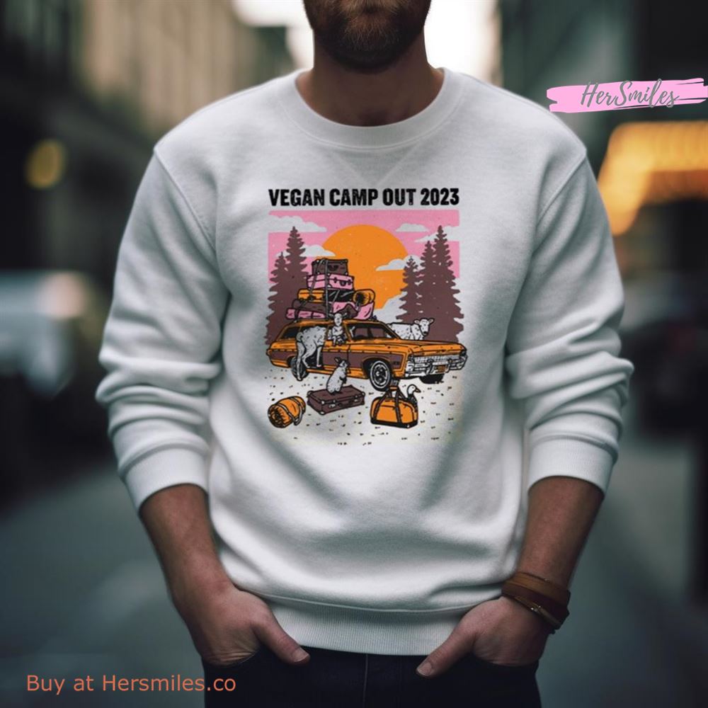 Vegan Camp Out 2023 Shirt