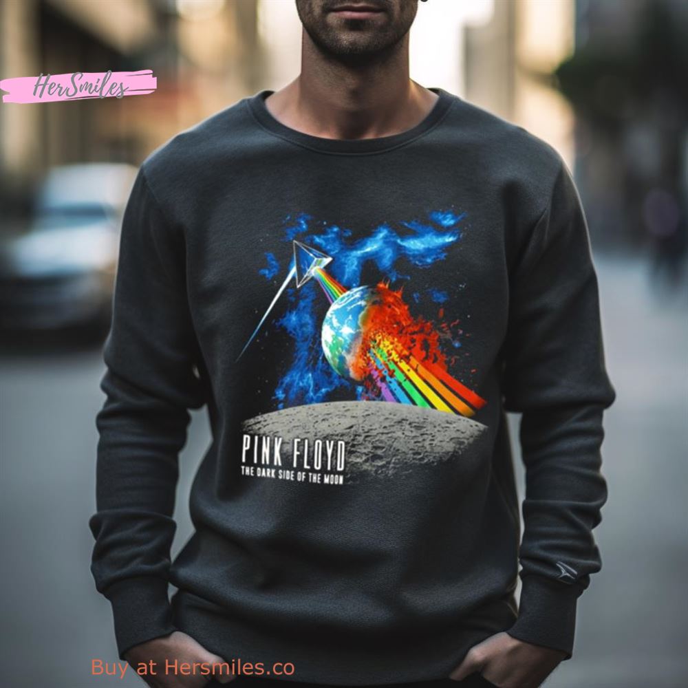 Vintage The Pink Rainbow On The Earth Shirt