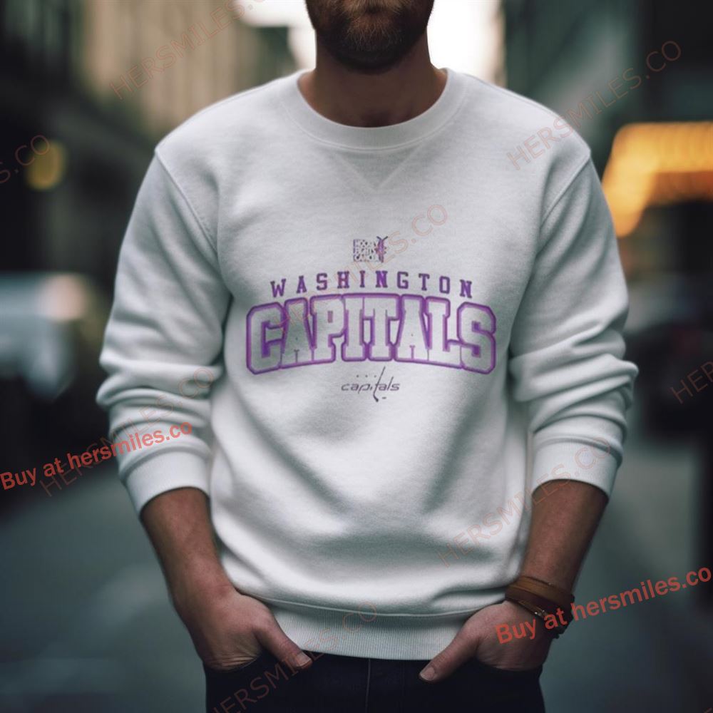 Washington Capitals Levelwear Youth Hockey Fights Cancer Little Richmond Shirt