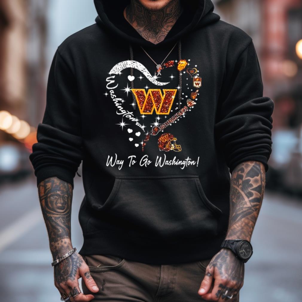 Washington Commanders Way To Go Washington Shirt Washington Commanders Way To Go Washington Shirt