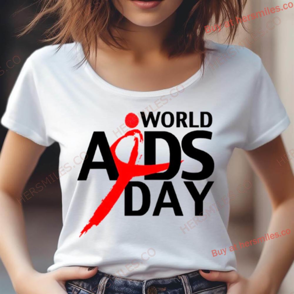World Aids Day Red Ribbon Shirt World Aids Day Red Ribbon Shirt