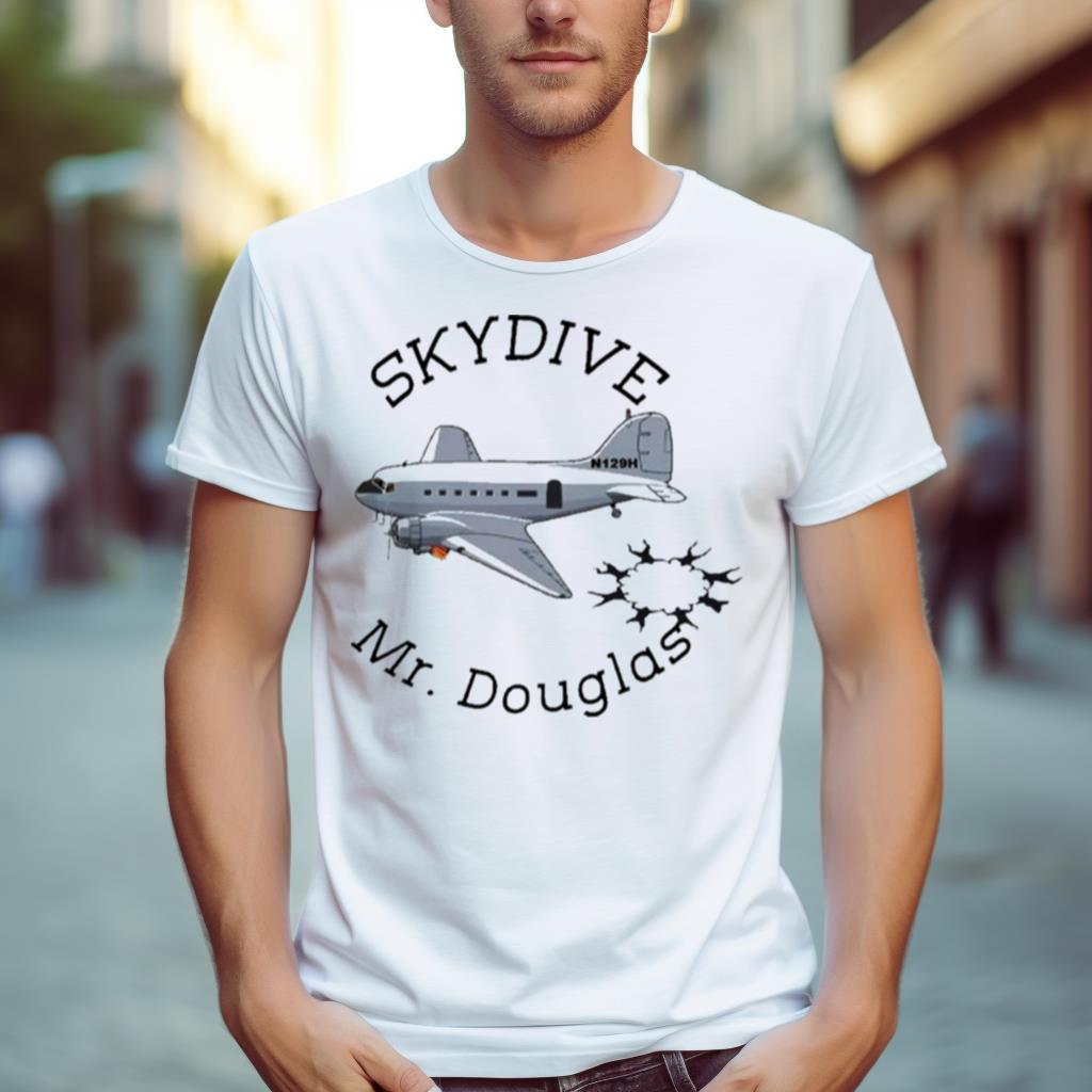 Airplane Skydive Mr. Douglas Sweatshirt