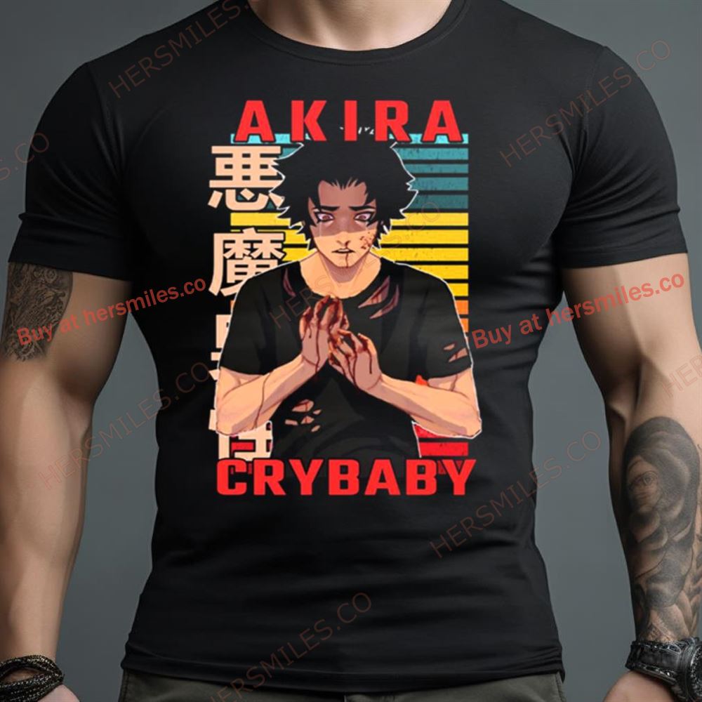 Akira Fudo Devilman Crybaby Anime Shirt