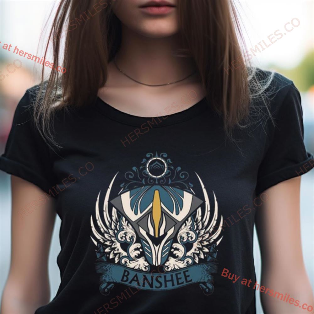 Banshee Circle Logo Warframe Shirt Banshee Circle Logo Warframe Shirt