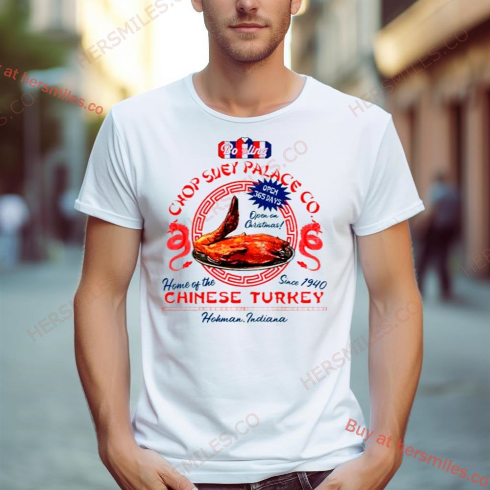 Bo’Ling Chop Suey Palace Christmas Story Lts Shirt