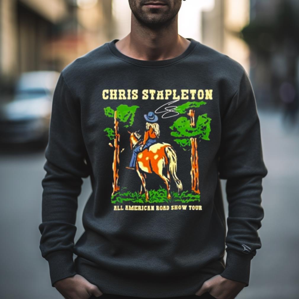 Chris Stapleton All American Road Show Tour 2023 Signature Shirt