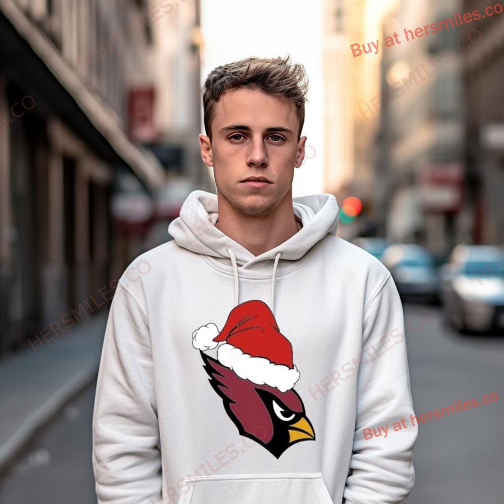 Christmas Holiday Arizona Cardinals Santa Logo Shirt Christmas Holiday Arizona Cardinals Santa Logo Shirt
