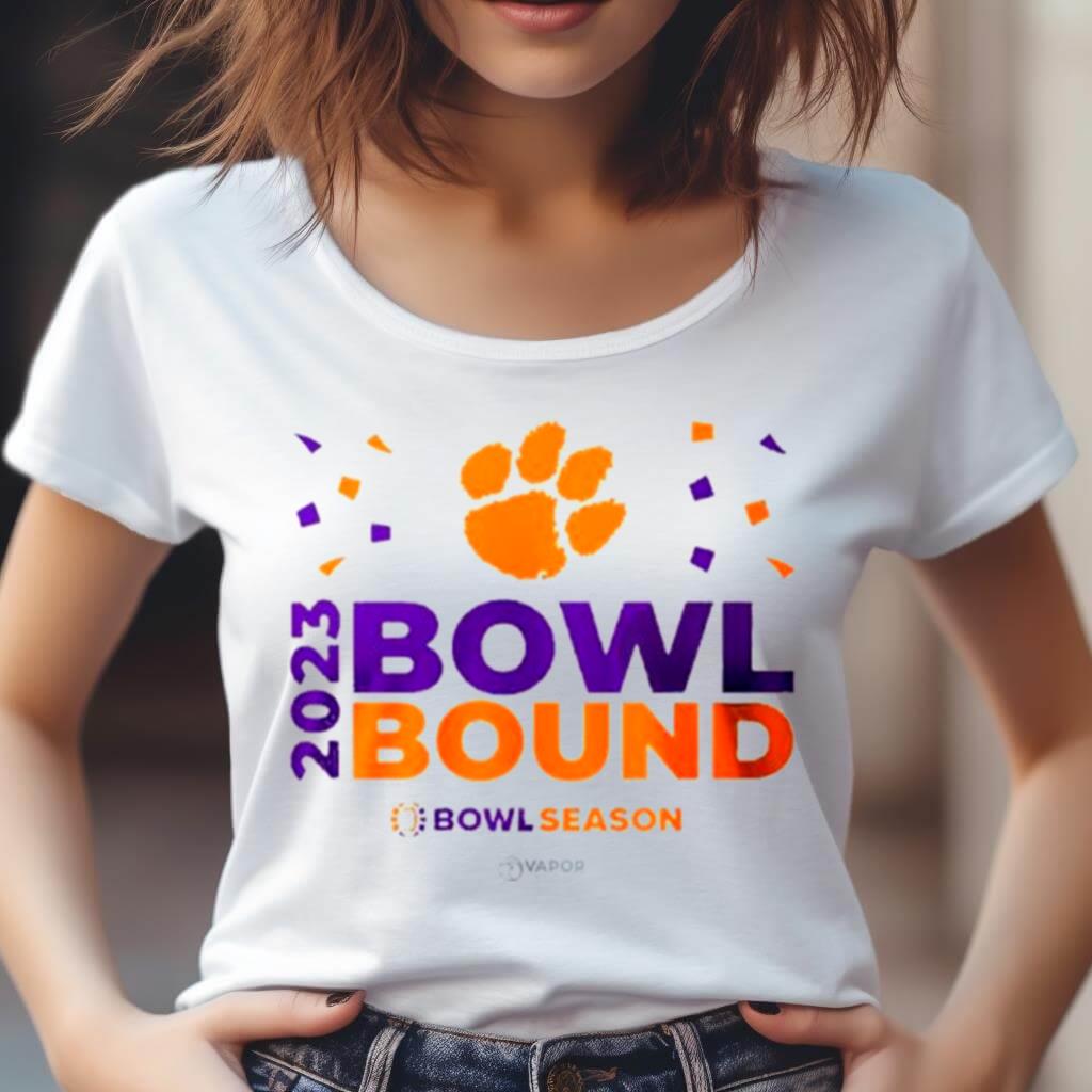 Clemson Tigers 2023 Bowl Bound Bowl Season Shirt Clemson Tigers 2023 Bowl Bound Bowl Season Shirt