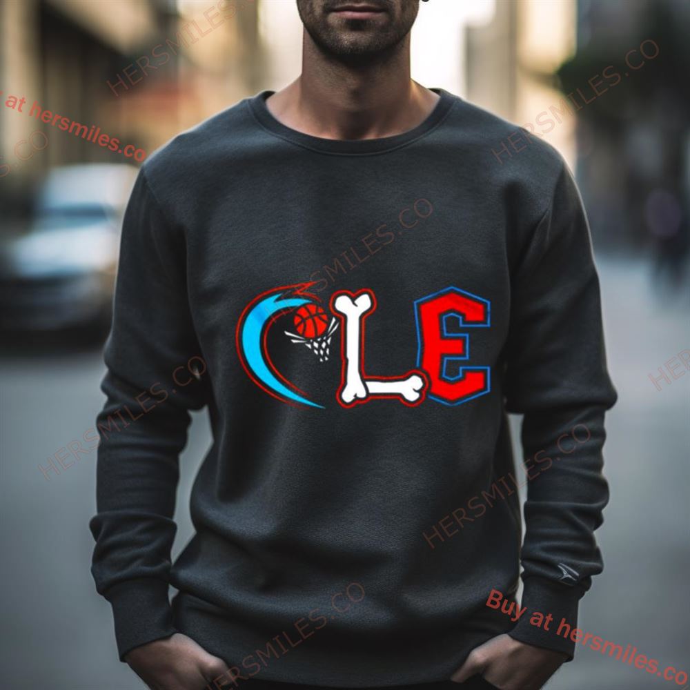 Cleveland Cavaliers Combination Sports Bone Shirt
