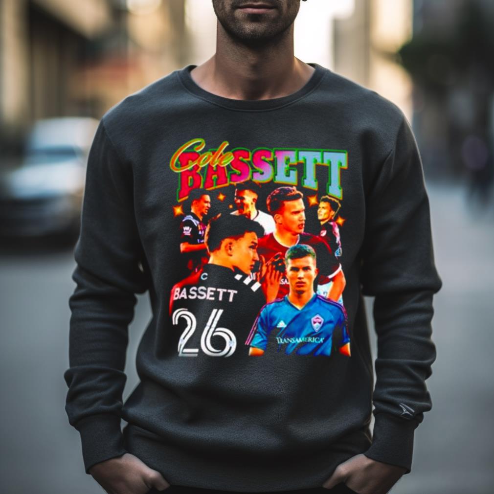 Cole Bassett Colorado Rapids Bootleg Shirt