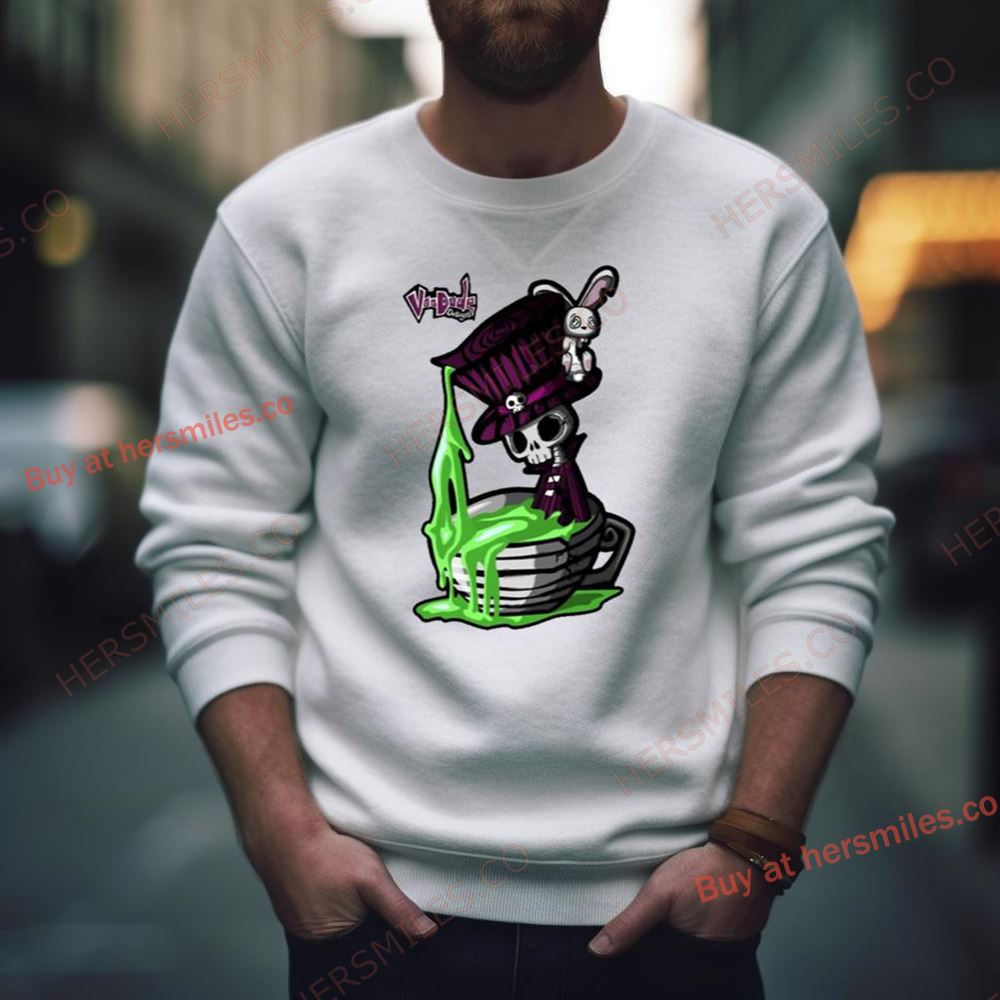 Dead Hatter Chibi Cartoon Mad Hatter Shirt