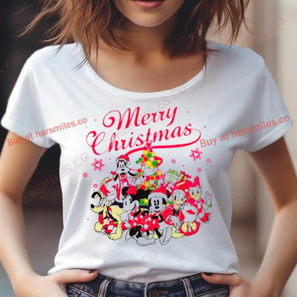 Disney Merry Christmas Shirt Disney Merry Christmas Shirt